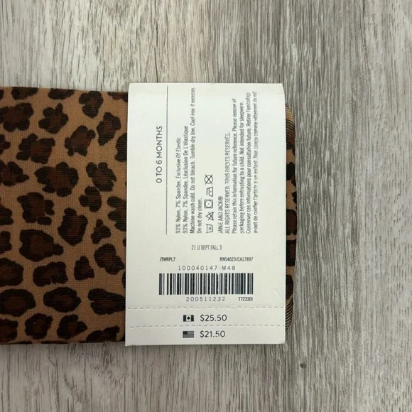 Janie and Jack 0-6 month tights NWT - Picture 3 of 3